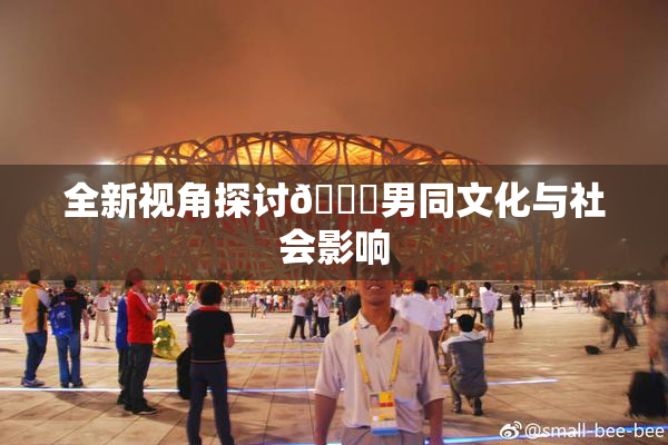 全新视角探讨🔞男同文化与社会影响