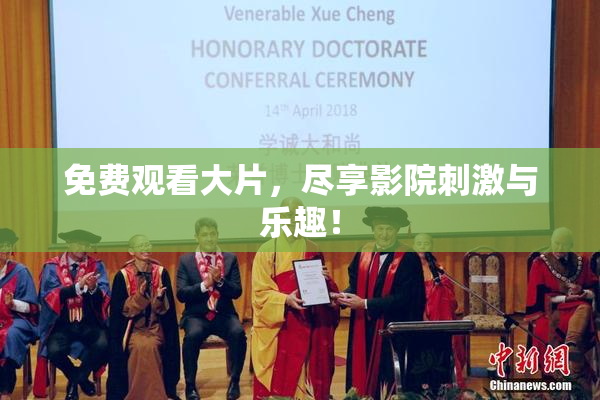 免费观看大片，尽享影院刺激与乐趣！
