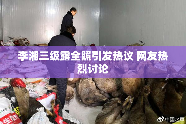 李湘三级露全照引发热议 网友热烈讨论