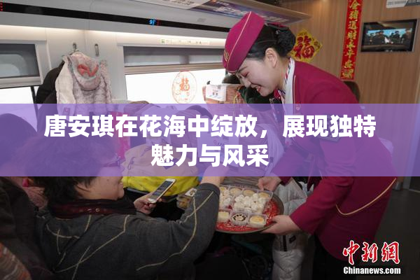 唐安琪在花海中绽放，展现独特魅力与风采