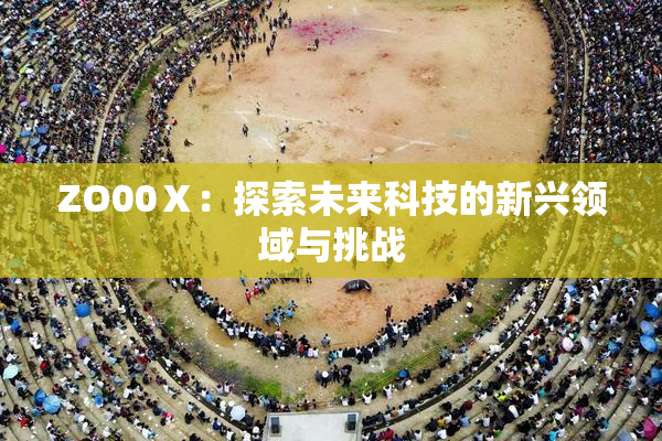 ZO00Ⅹ：探索未来科技的新兴领域与挑战