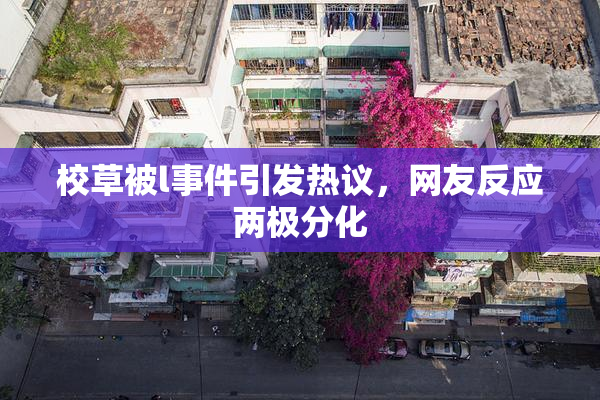 校草被l事件引发热议，网友反应两极分化