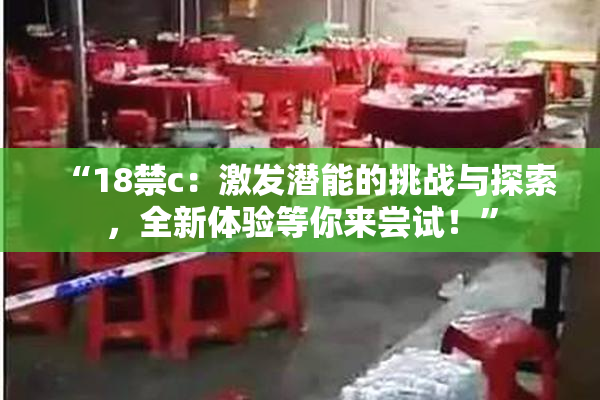 “18禁c：激发潜能的挑战与探索，全新体验等你来尝试！”