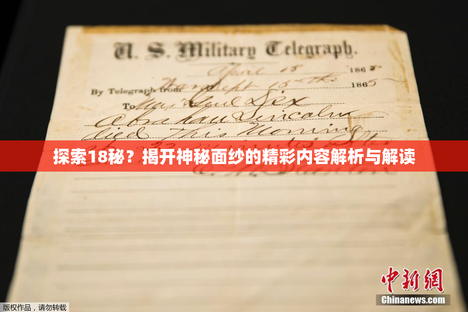 探索18秘？揭开神秘面纱的精彩内容解析与解读