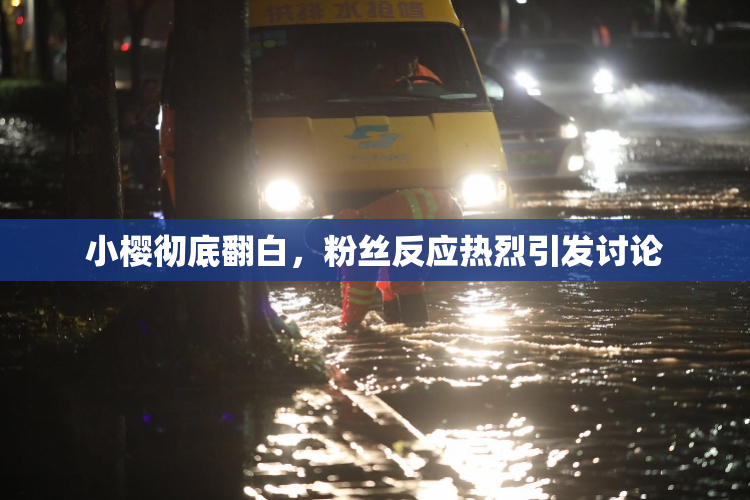 小樱彻底翻白，粉丝反应热烈引发讨论