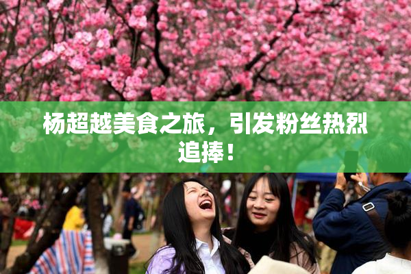 杨超越美食之旅，引发粉丝热烈追捧！