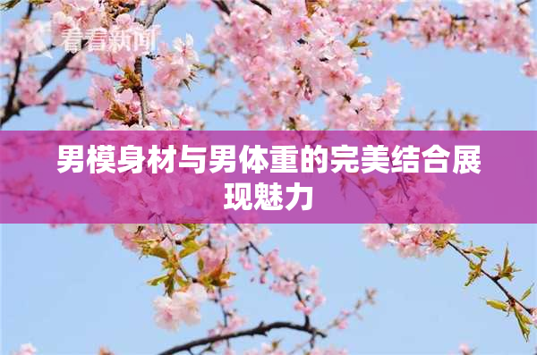 男模身材与男体重的完美结合展现魅力