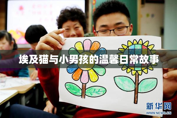 埃及猫与小男孩的温馨日常故事