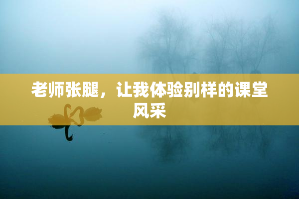 老师张腿，让我体验别样的课堂风采