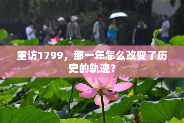 重访1799，那一年怎么改变了历史的轨迹？