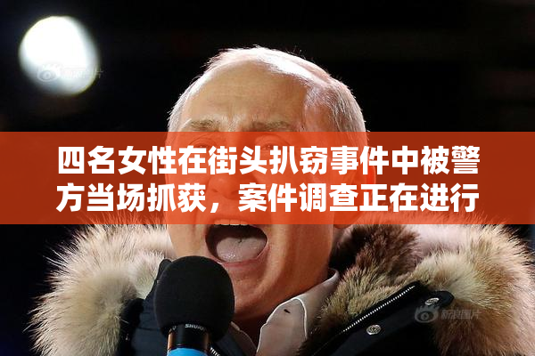 四名女性在街头扒窃事件中被警方当场抓获，案件调查正在进行中。