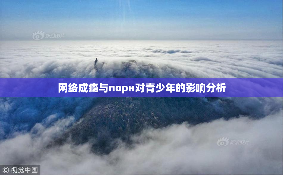 网络成瘾与порн对青少年的影响分析