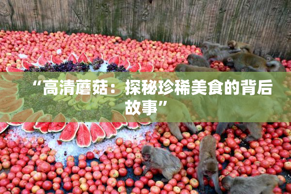 “高清蘑菇：探秘珍稀美食的背后故事”