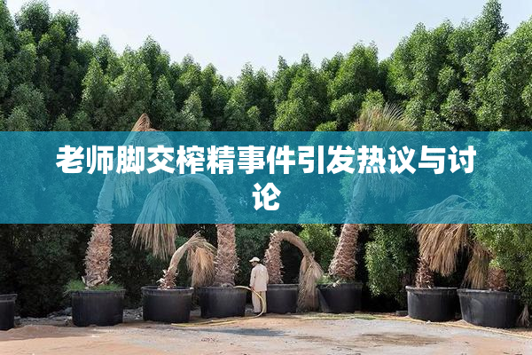 老师脚交榨精事件引发热议与讨论