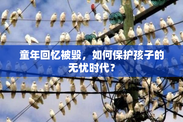 童年回忆被毁，如何保护孩子的无忧时代？
