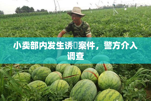 小卖部内发生诱奷案件，警方介入调查