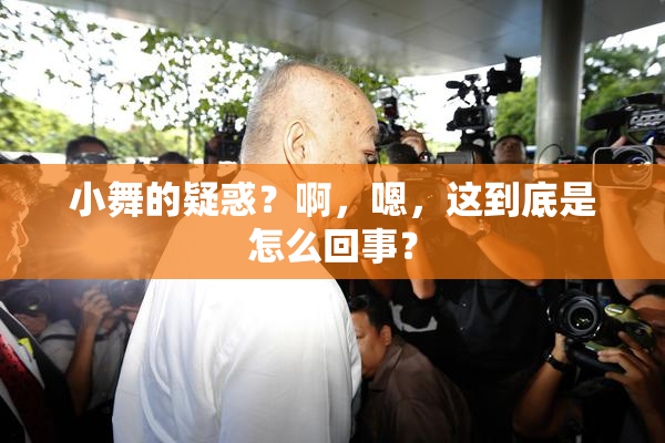 小舞的疑惑？啊，嗯，这到底是怎么回事？