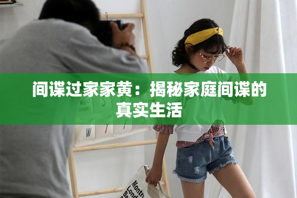 间谍过家家黄：揭秘家庭间谍的真实生活