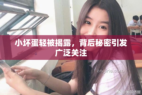 小坏蛋轻被揭露，背后秘密引发广泛关注