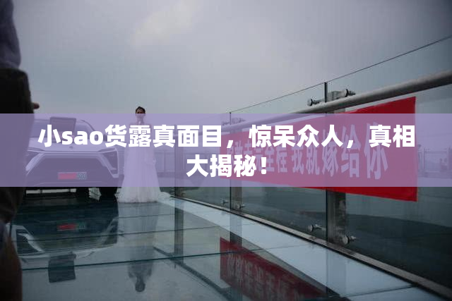 小sao货露真面目，惊呆众人，真相大揭秘！