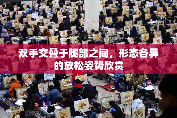 双手交叠于腿部之间，形态各异的放松姿势欣赏