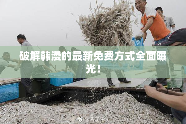 破解韩漫的最新免费方式全面曝光！