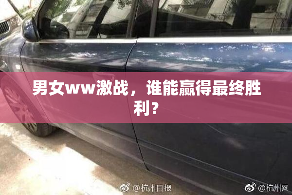 男女ww激战，谁能赢得最终胜利？