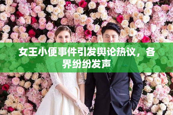 女王小便事件引发舆论热议，各界纷纷发声