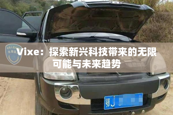 Vixe：探索新兴科技带来的无限可能与未来趋势