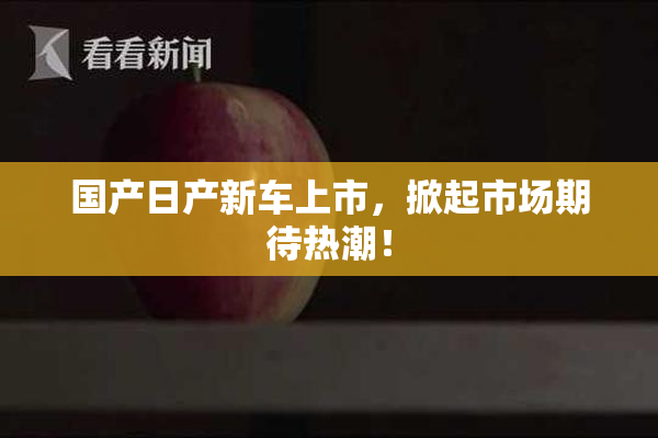 国产日产新车上市，掀起市场期待热潮！