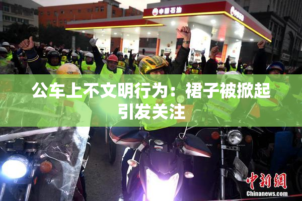 公车上不文明行为：裙子被掀起引发关注