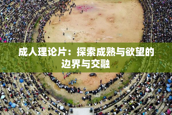 成人理论片：探索成熟与欲望的边界与交融