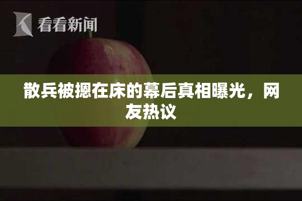散兵被摁在床的幕后真相曝光，网友热议