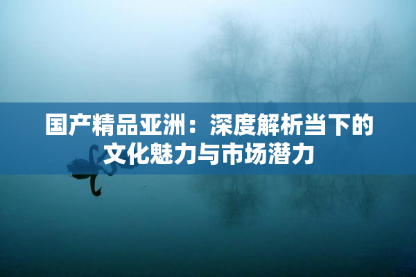 国产精品亚洲：深度解析当下的文化魅力与市场潜力