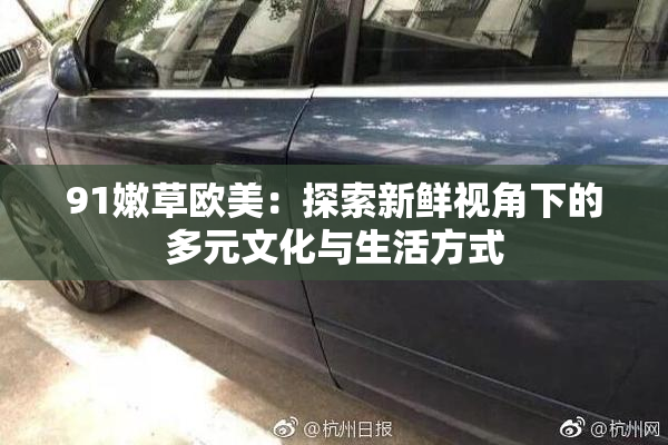 91嫩草欧美：探索新鲜视角下的多元文化与生活方式