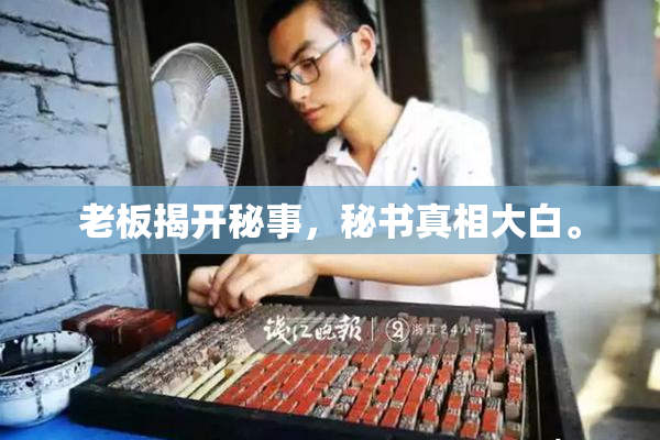老板揭开秘事，秘书真相大白。