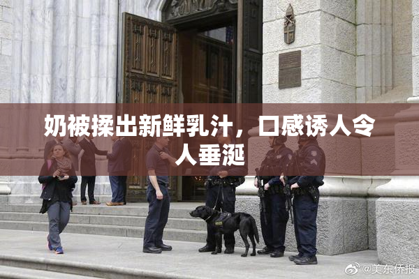 奶被揉出新鲜乳汁，口感诱人令人垂涎