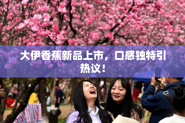 大伊香蕉新品上市，口感独特引热议！