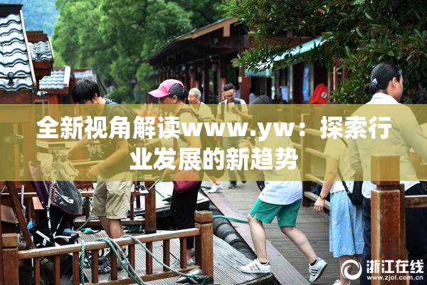 全新视角解读www.yw：探索行业发展的新趋势