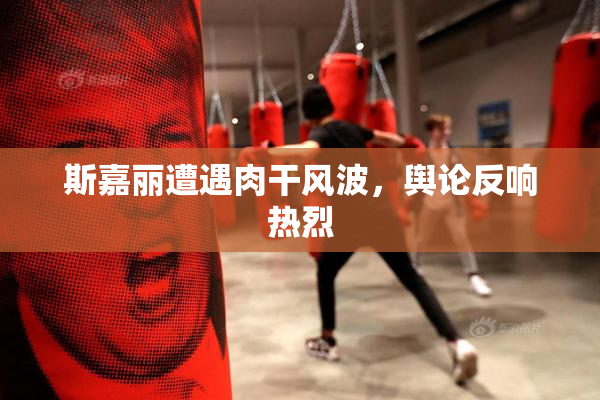 斯嘉丽遭遇肉干风波，舆论反响热烈