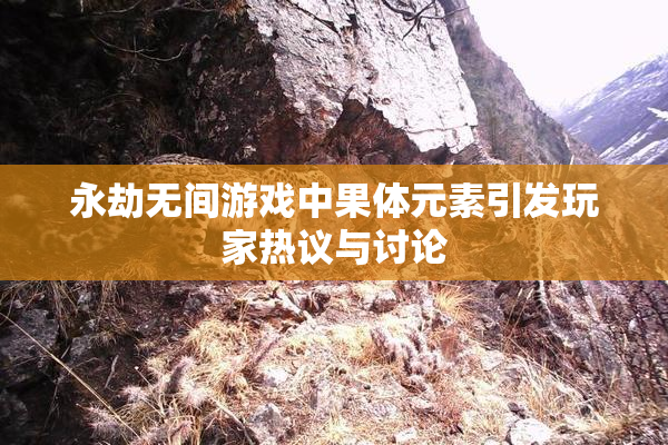 永劫无间游戏中果体元素引发玩家热议与讨论