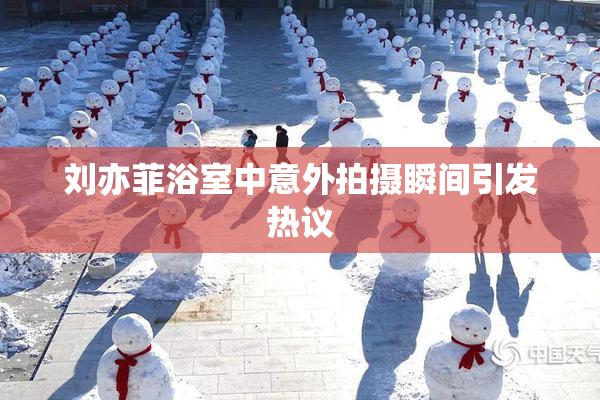 刘亦菲浴室中意外拍摄瞬间引发热议