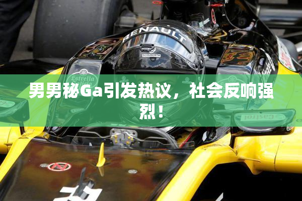 男男秘Ga引发热议，社会反响强烈！