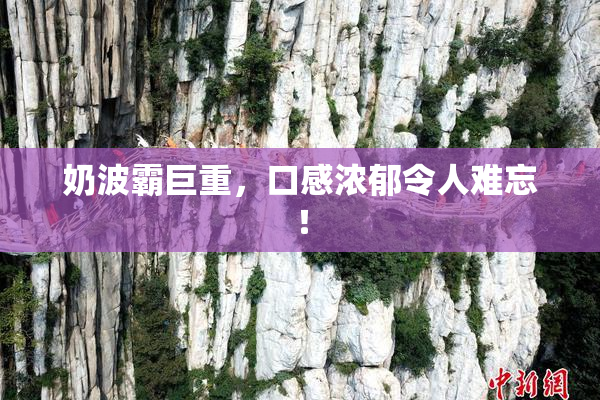 奶波霸巨重，口感浓郁令人难忘！