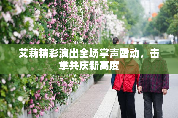 艾莉精彩演出全场掌声雷动，击掌共庆新高度