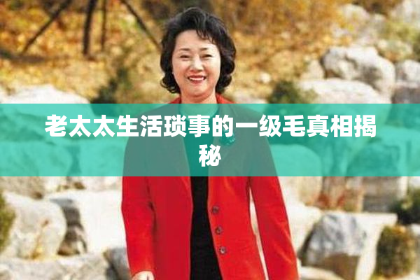 老太太生活琐事的一级毛真相揭秘