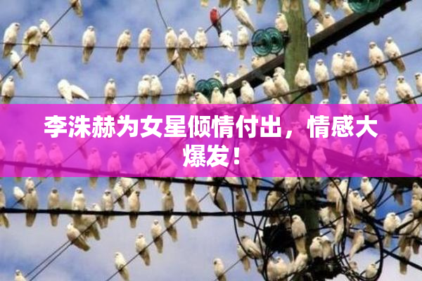 李洙赫为女星倾情付出，情感大爆发！