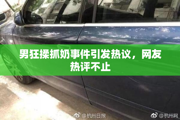 男狂揉抓奶事件引发热议，网友热评不止