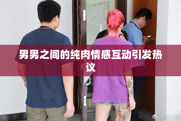 男男之间的纯肉情感互动引发热议