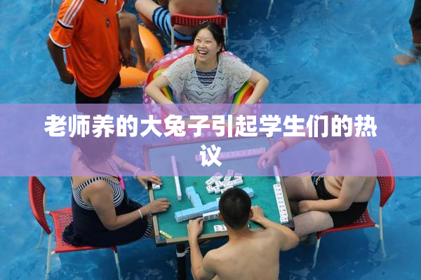 老师养的大兔子引起学生们的热议